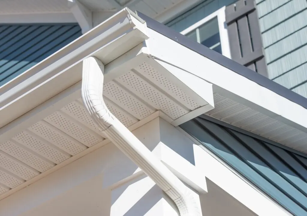 white gutter