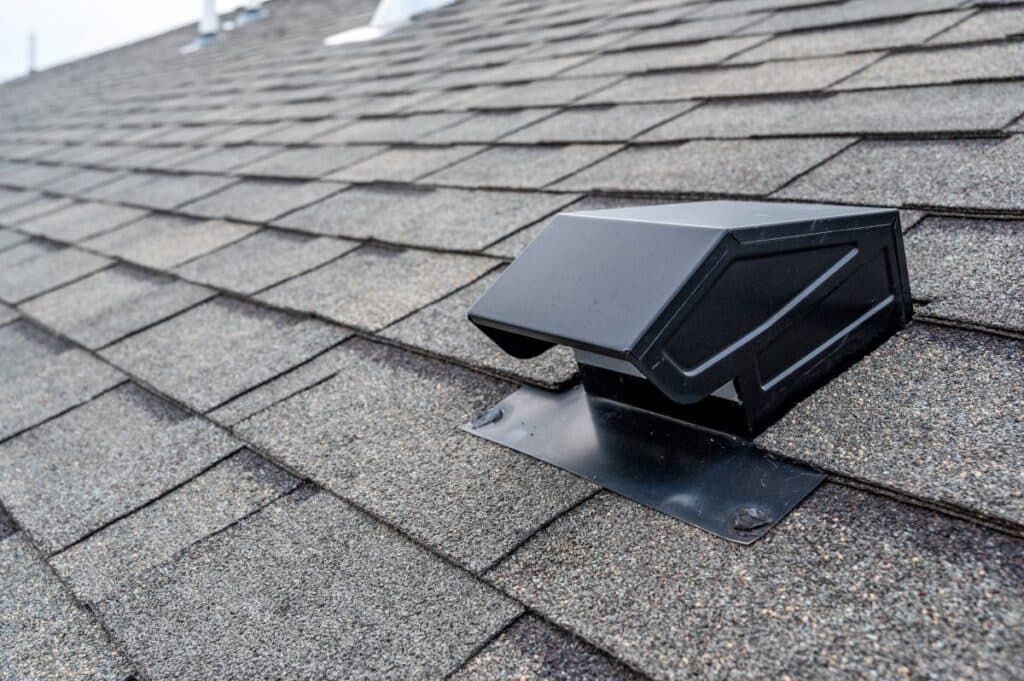 static vents asphalt shingles roof