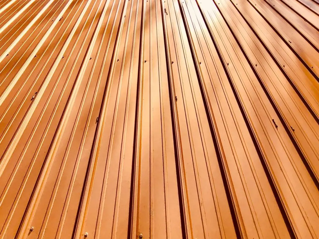 copper roof