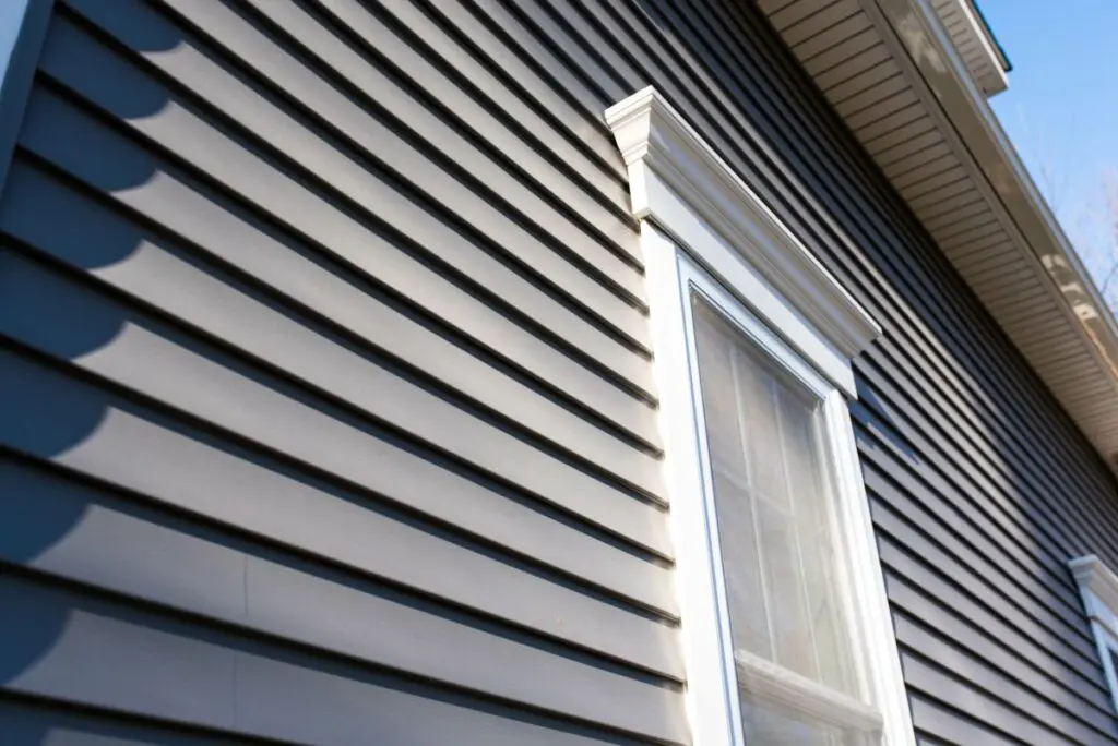 gray siding