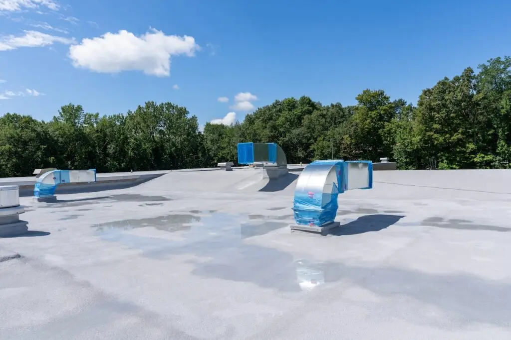 white commercial roofing exton pa
