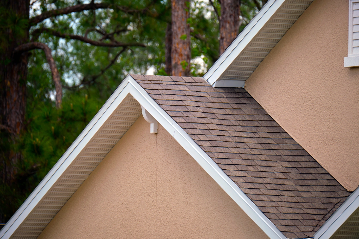brown asphalt roofing materials for home
