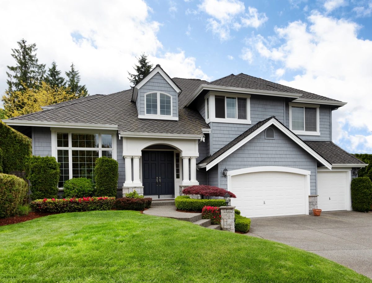 gray house siding