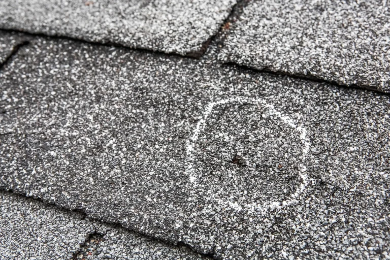 hail damage on roof