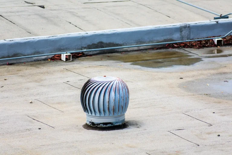 roof vent and ponding