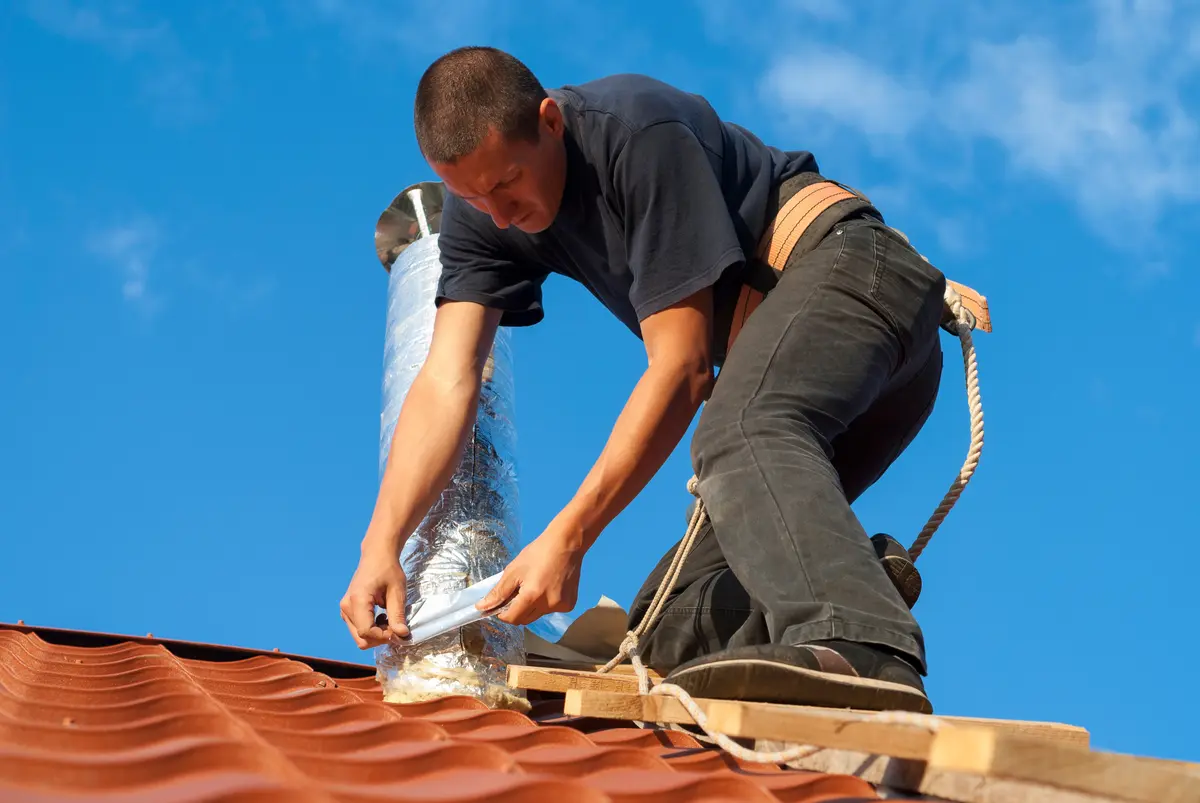 roof vent installation