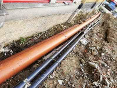 sewer pipe lines