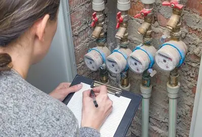 water meter reading