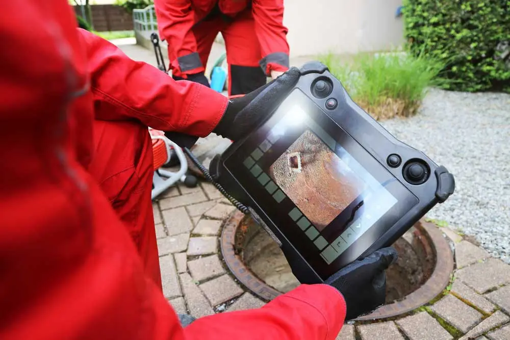 Sewer Surgeons technician conducting a sewer video inspection
