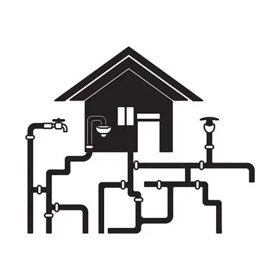 plumbing layout of a home