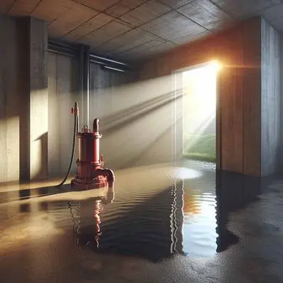 flooded basement