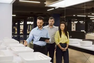 plumbing showroom