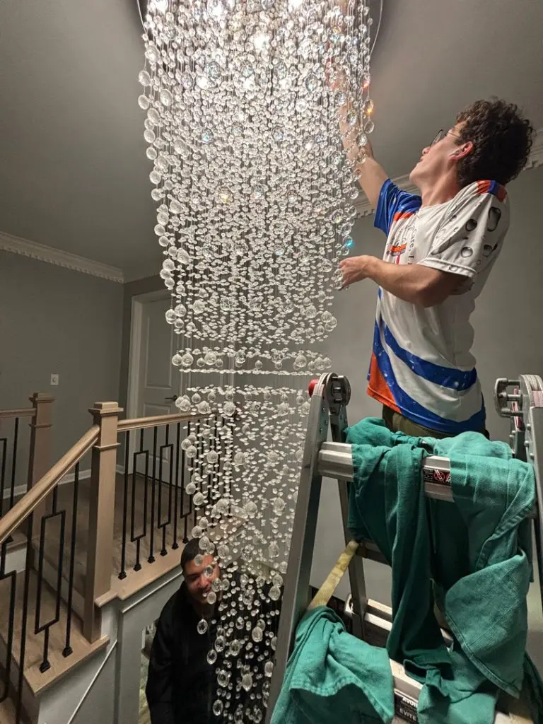 Chandelier Cleaning in Oakland County MI