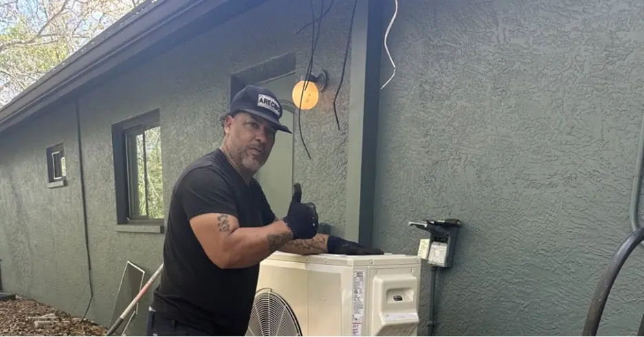Full HVAC system replacement completed by McDonald Home Services after an older unit became unreliable and began tripping the breaker.