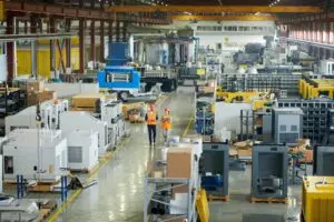 warehouse-cooled-with-commercial-HVAC-system