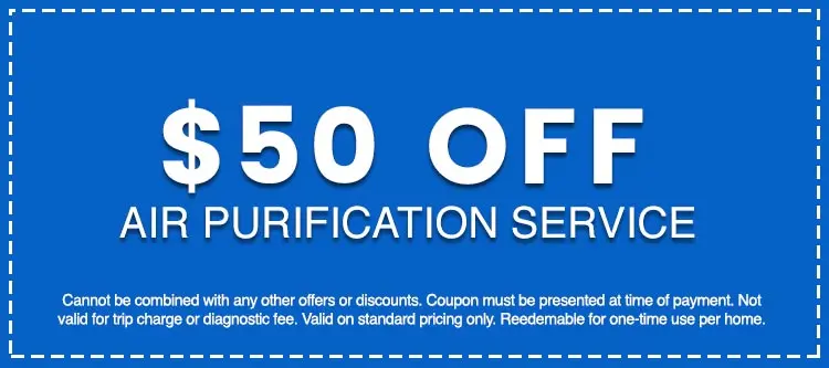 Discounts on Air Purification Service