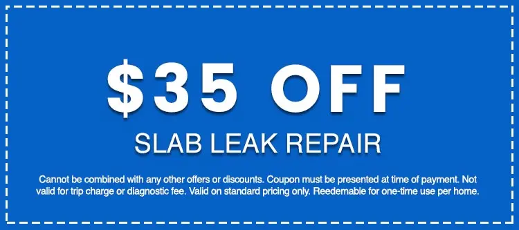 Discounts on Slab Leak Repair