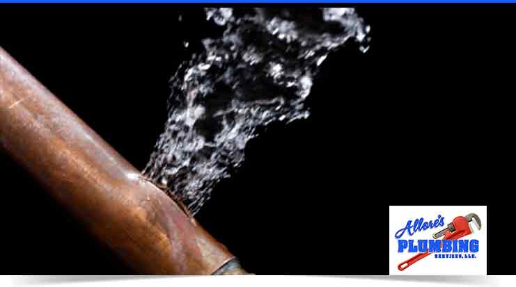 Leaking Pipe Repair Services - Allore's Plumbing Services LLC