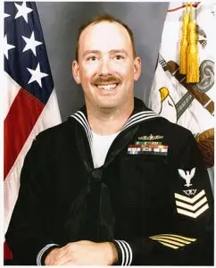 Tom Allore's Navy Portrait - Allore's Plumbing Services LLC