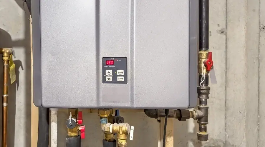 Tankless water heater installation and latest technology by A & W Plumbing.