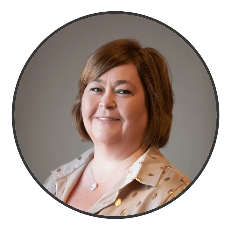Portrait of a female team member from A & W Plumbing and Heating, Inc., smiling, showcasing friendly service and professionalism.