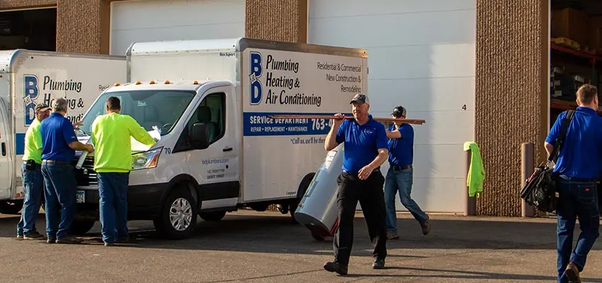 Burst Pipe Repair Services in St. Michael