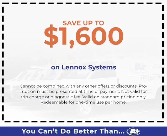A-Plus Air Conditioning & Home Solutions - Discounts on Lennox AC System Replacement