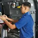 HVAC service technician