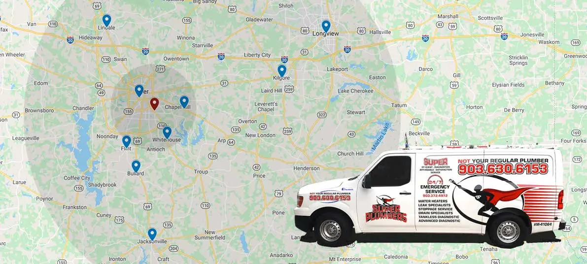 Service Areas - Super Plumbers