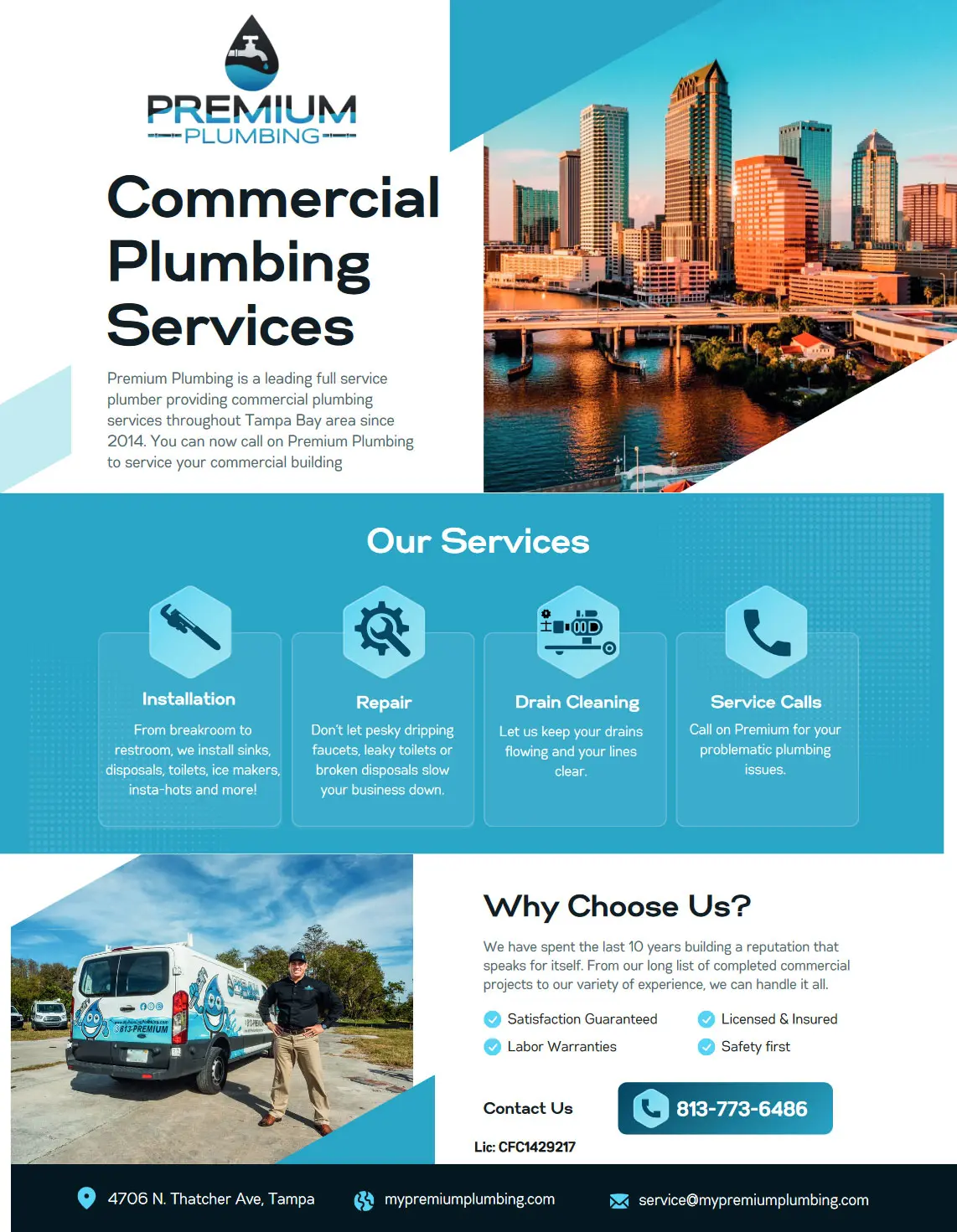commercial plumbing services