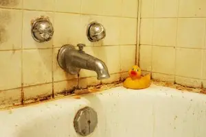 Sherman Oaks Tub-Stains