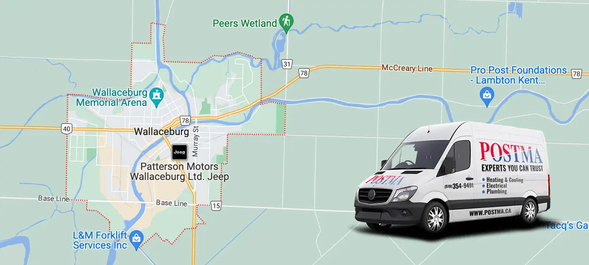 Postma Heating and Cooling - Plumbing Services in Wallaceburg, ON