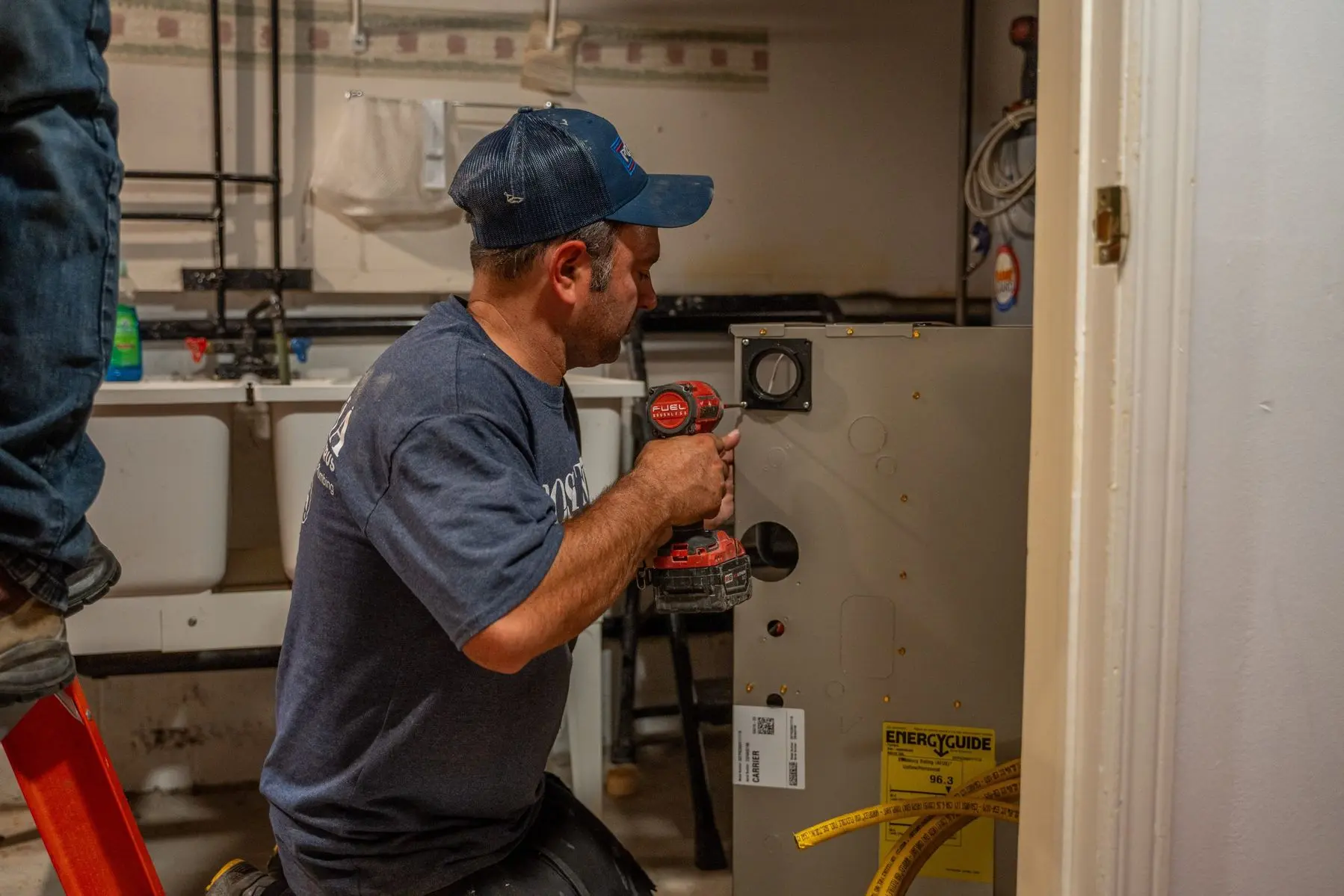 Professional furnace installation by Postma Heating and Cooling