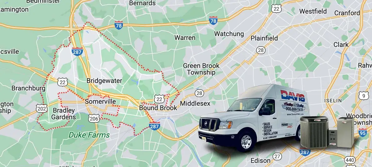 Bridgewater, NJ AC Services - Davis Heating & Cooling