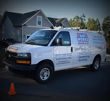Air Works Heating & Air Company Truck