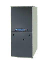High-efficiency Platinum 95 gas furnace from Air Works Heating & Air, showcasing a sleek design and optimal performance for residential heating solutions.