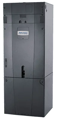 Platinum TAM9 air handler by Air Works Heating & Air, showcasing sleek design and efficient climate control features for residential HVAC systems.