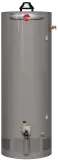 Rheem water heater showcasing efficient design and features, highlighting plumbing and heating solutions by The Darville Company.
