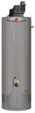 Professional Rheem Ultra Low NOx Power Vent water heater, showcasing energy-efficient design and advanced technology for optimal heating performance.