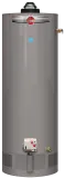Rheem water heater showcasing sleek design and energy-efficient features, relevant to plumbing and HVAC services by The Darville Company.