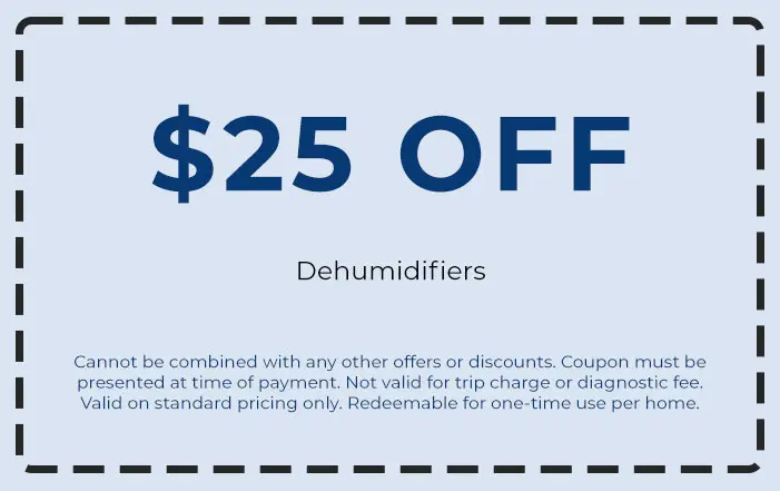 Discount on Dehumidifiers