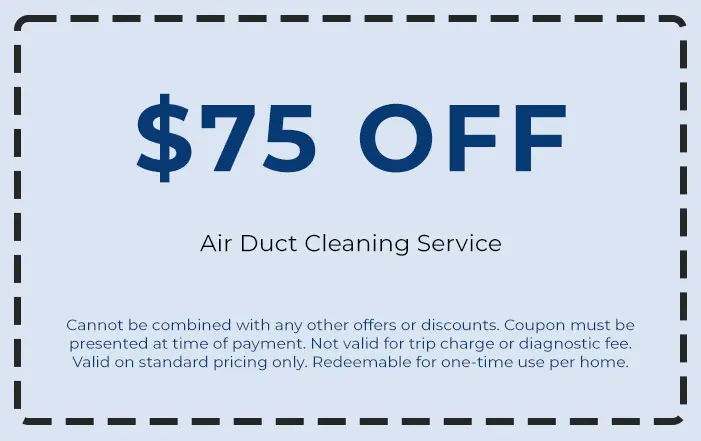 Discount on Air Duct Cleaning Service