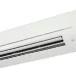 Air conditioning unit showcasing modern design, relevant to HVAC maintenance and services offered by Chris Wilson Plumbing & Heating Repairs Inc.