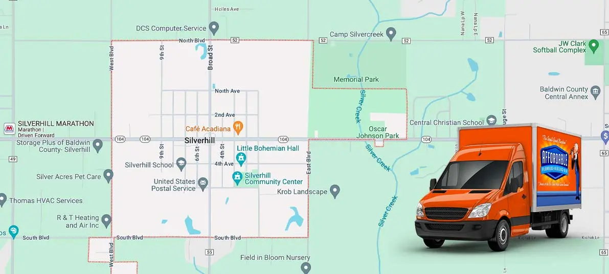 Service Areas - AFFORDABLE PLUMBING, HEATING & AIR