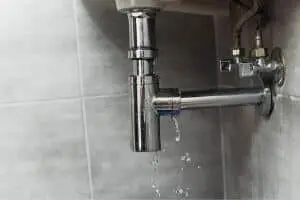 leaking pipes
