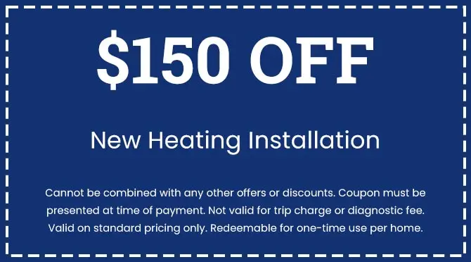 Discounts on New Heating Installation