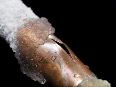 burst pipe