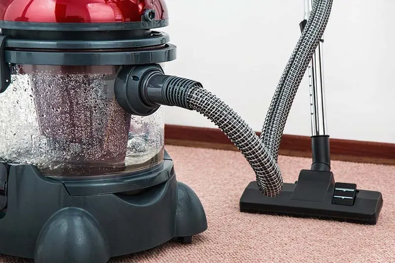 Vacuum Cleaner in Residential Room