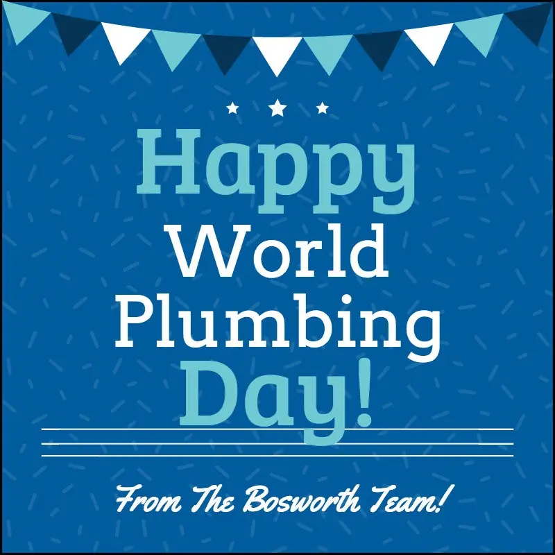 Happy World Plumbing Day Banner