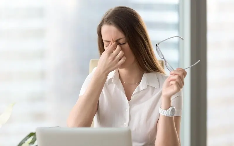 Woman Uncomfortable With Warm Air Coming From Her AC